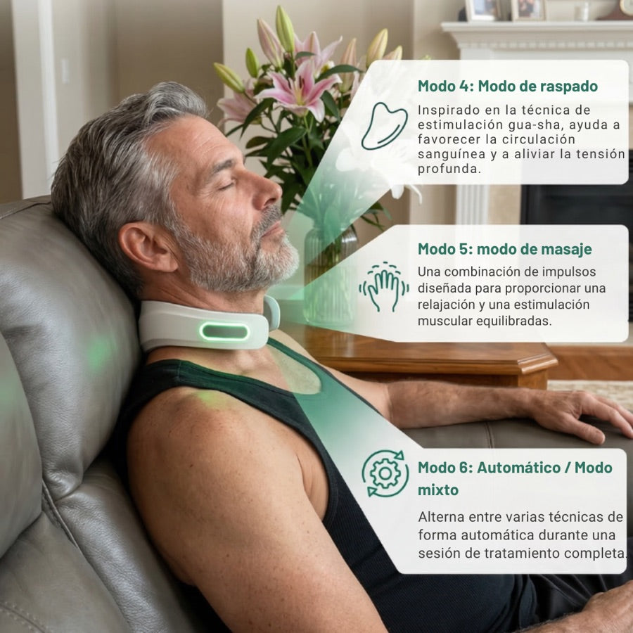 MagicPro 4.0 — Masajeador Cervical 4-en-1