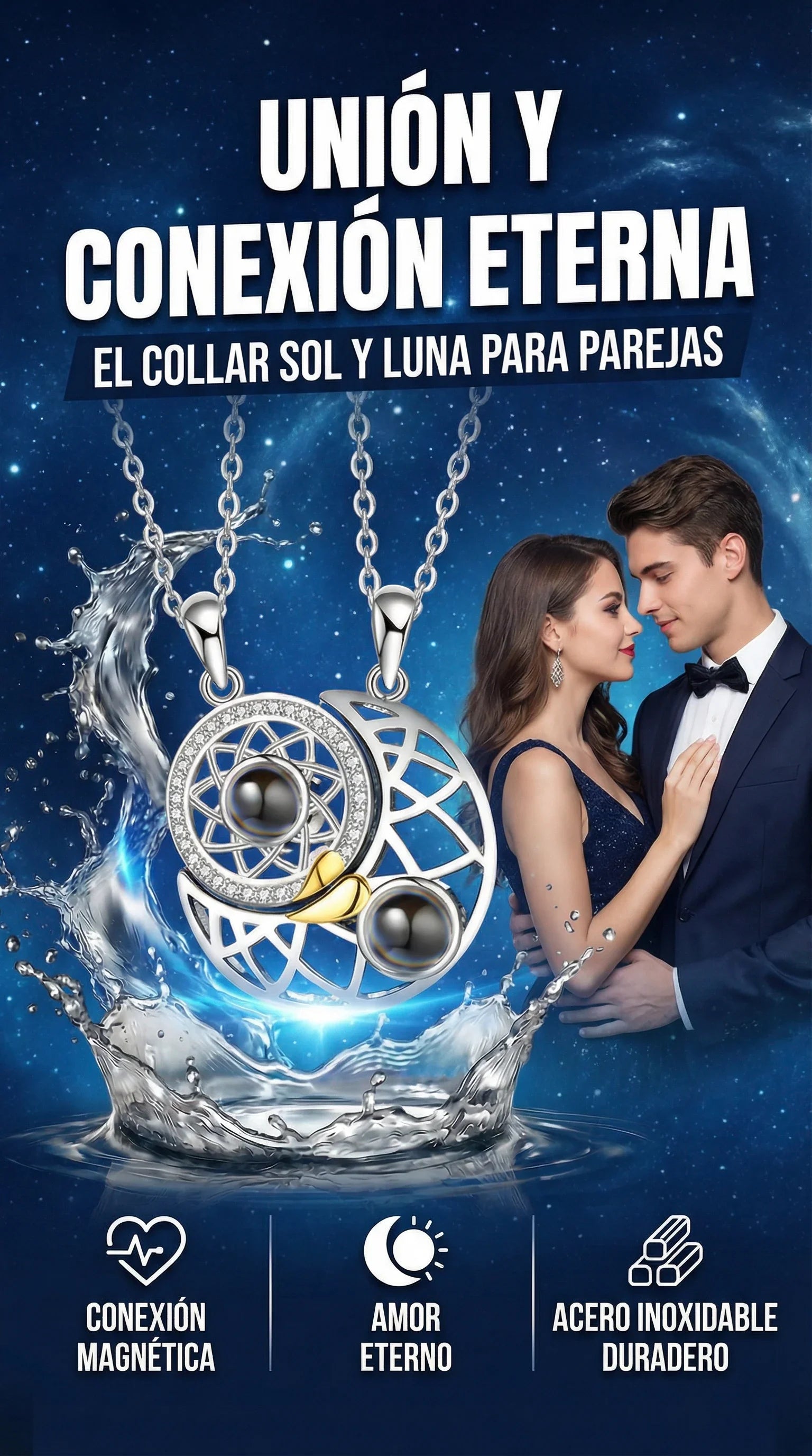 Collares Sol y Luna (Par)