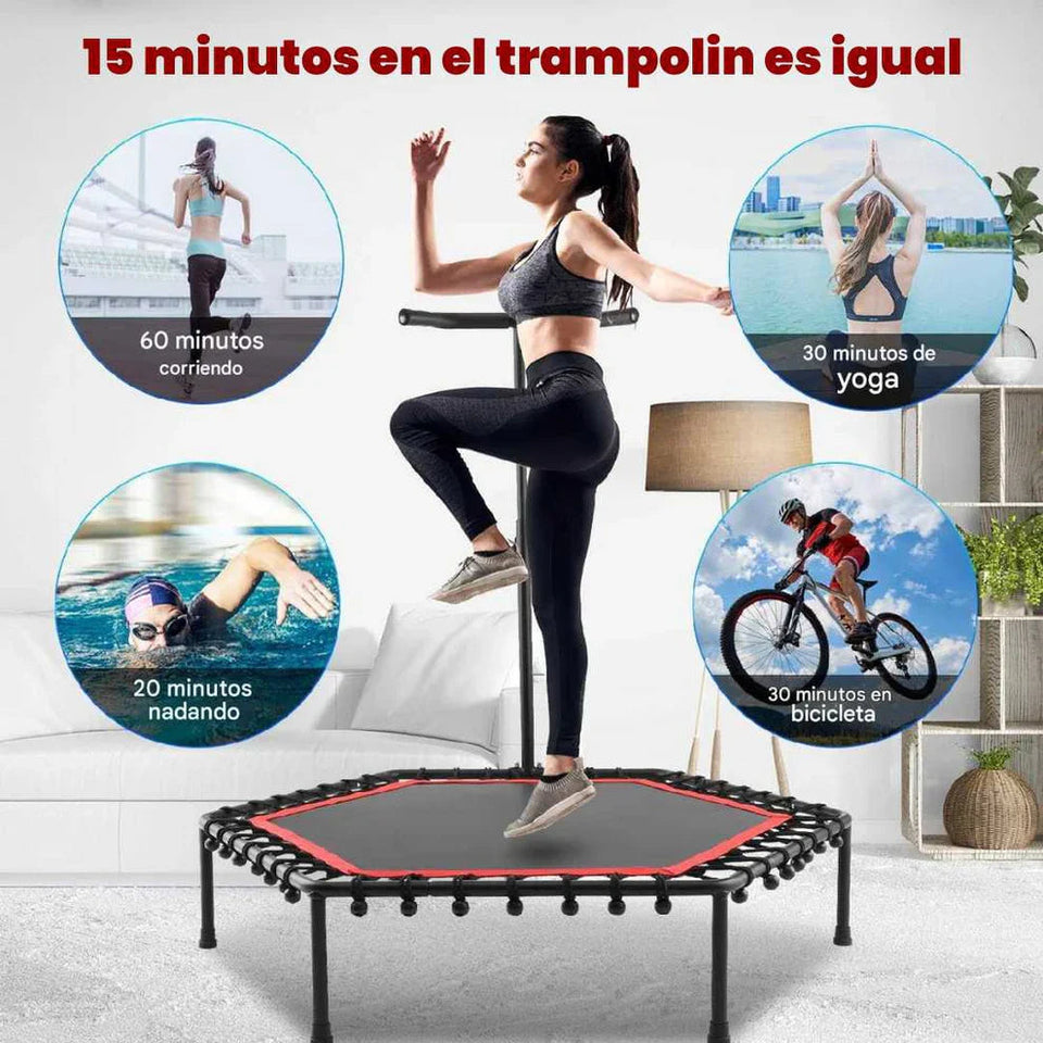 Trampolin Fitness: Diviértete mientras fortaleces tu cuerpo 1