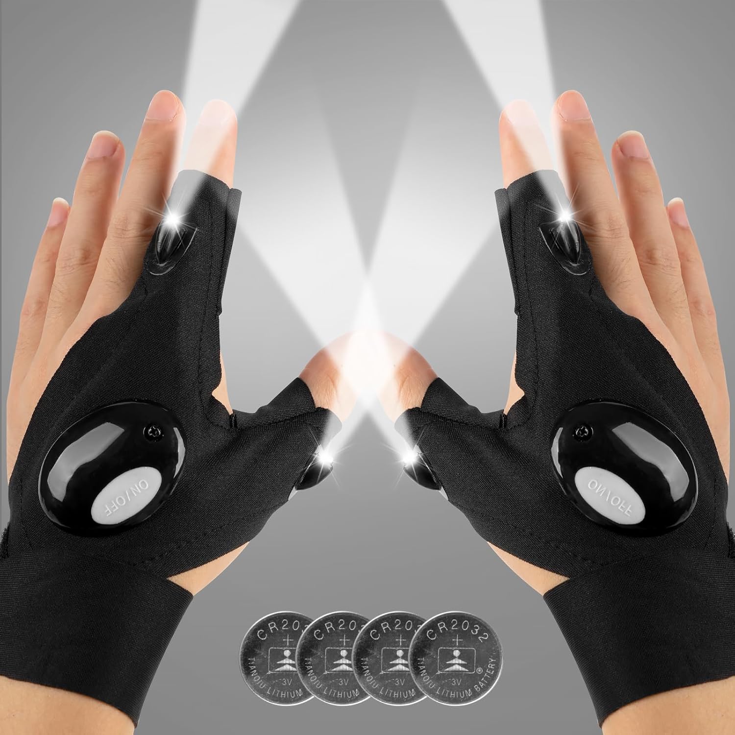 Guantes Linterna LED