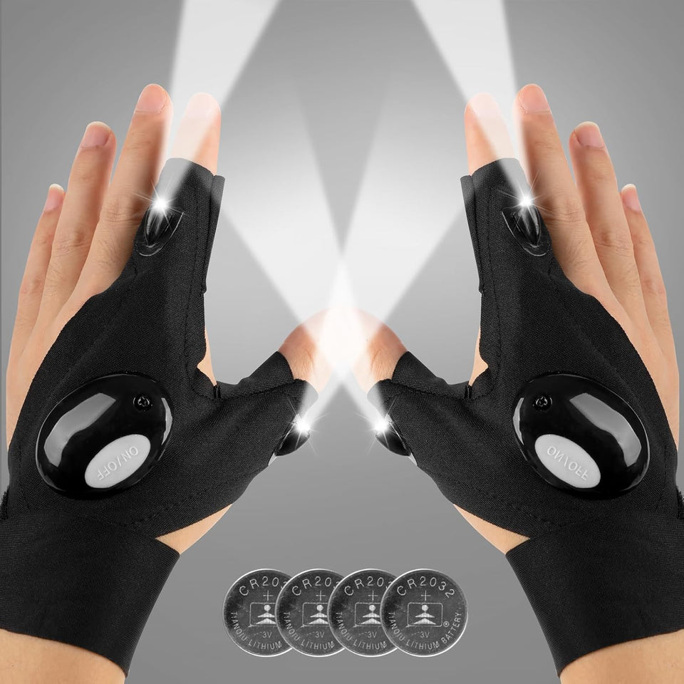 Guantes Linterna LED