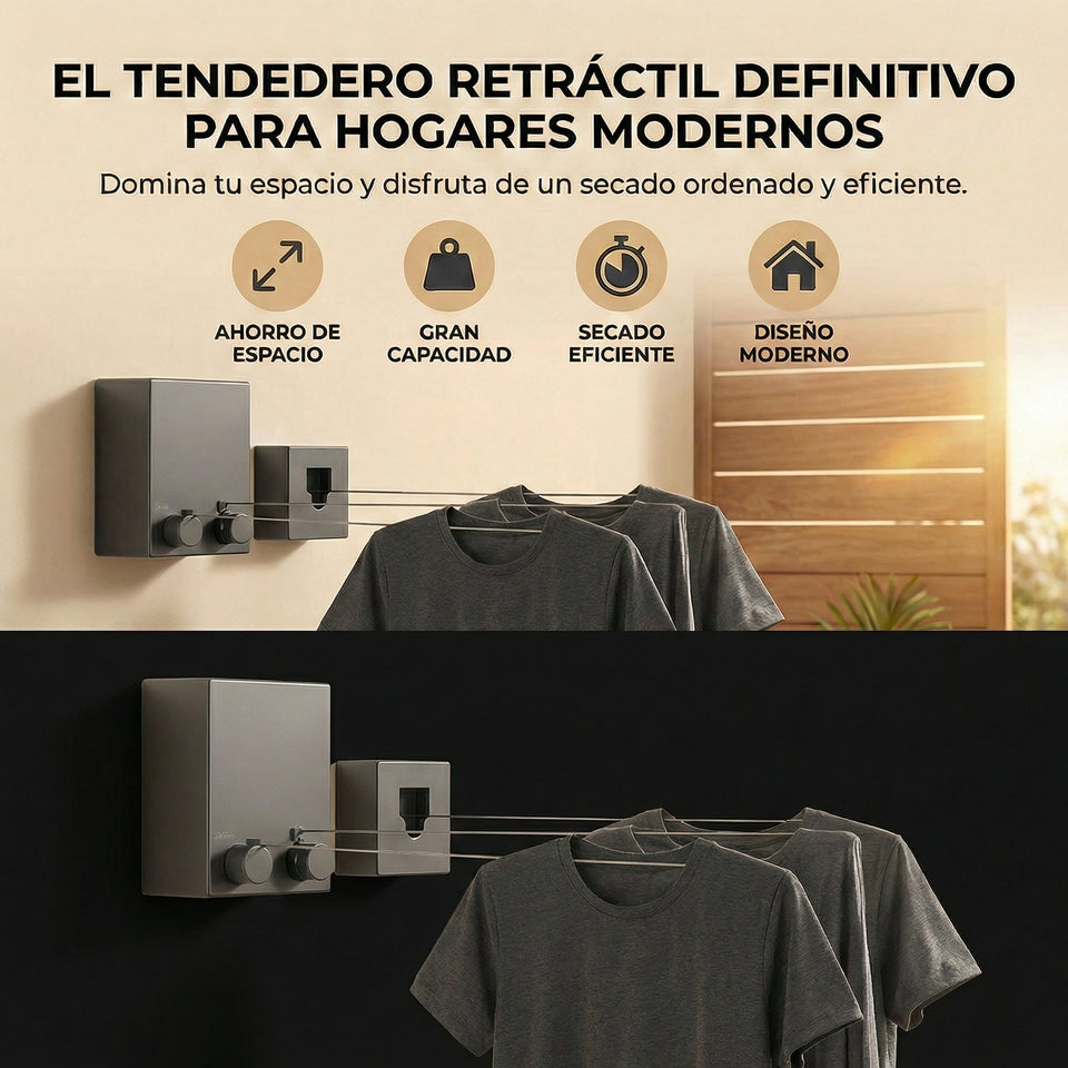 Tendedero Retractil Premium 3