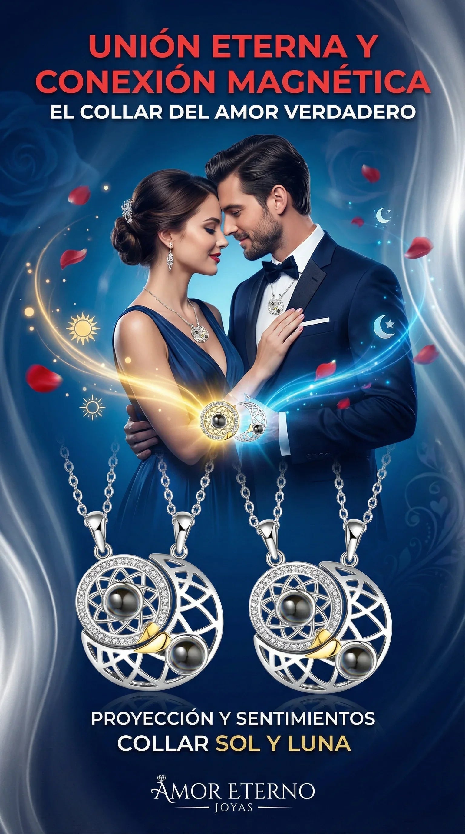 Collares Sol y Luna (Par)