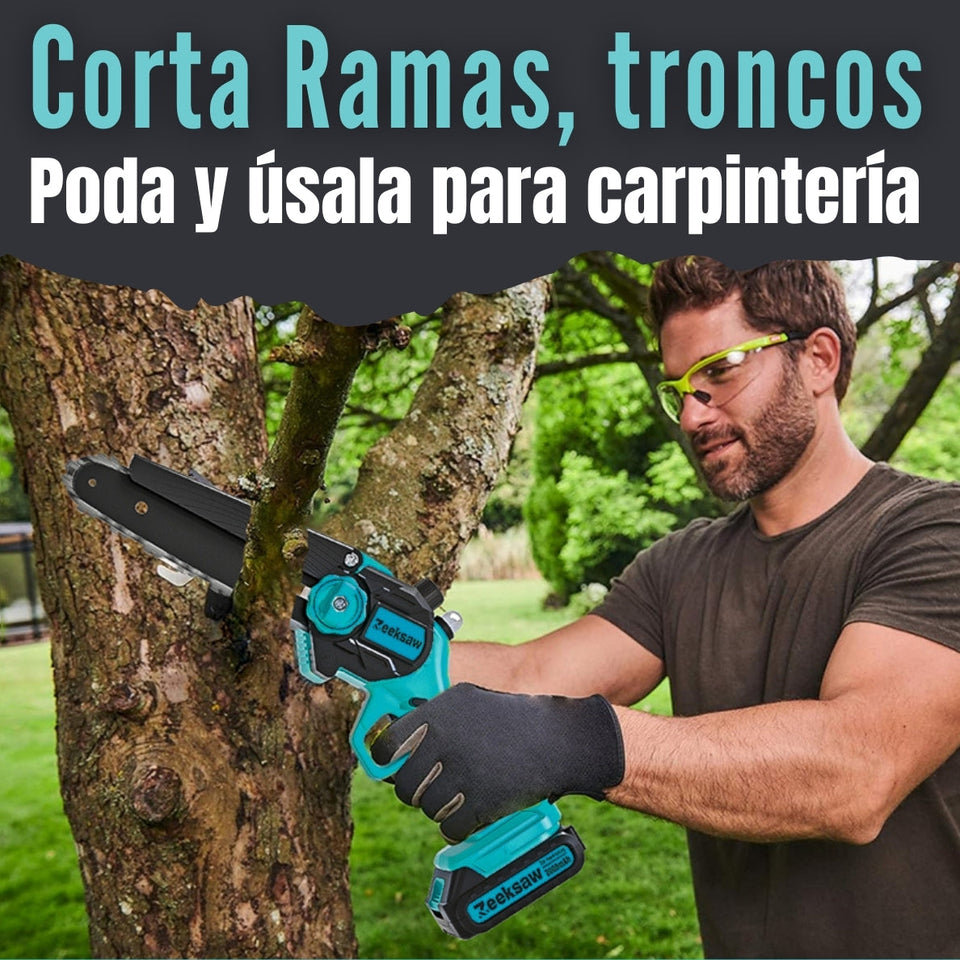 Motosierra Eléctrica Potencia Compacta 1