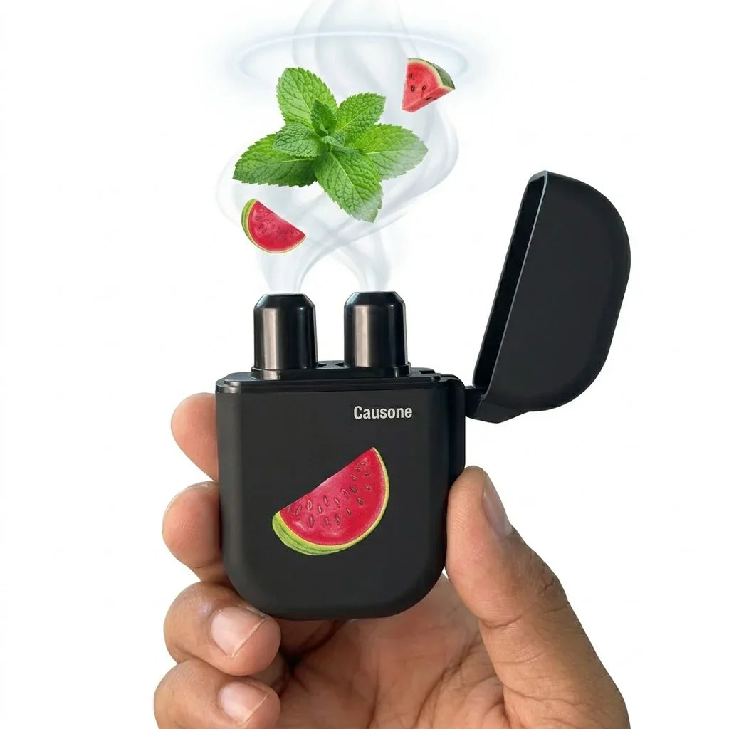 Inhalador nasal Causone con olor a sandia