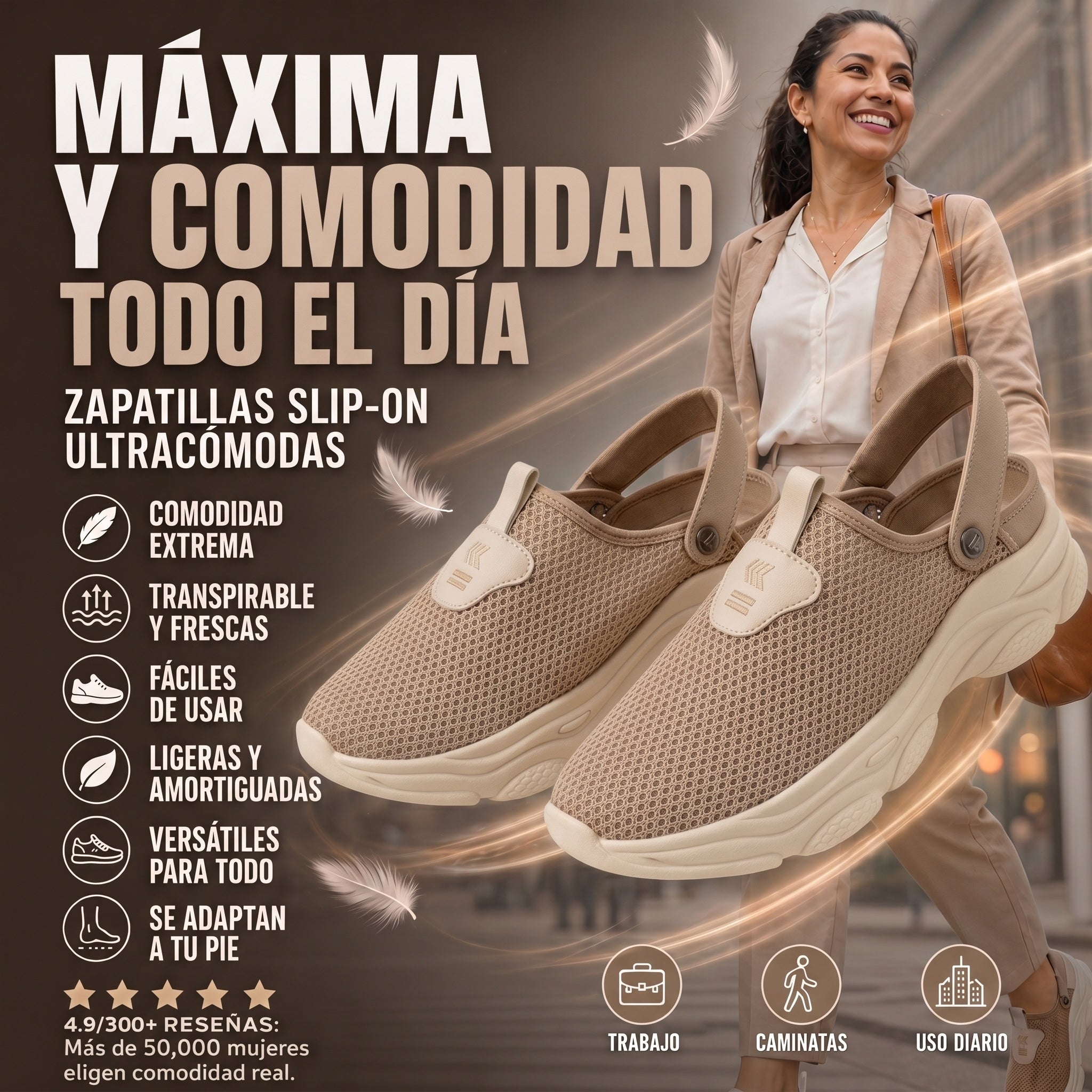 Tenis Casuales Transpirables para Mujer