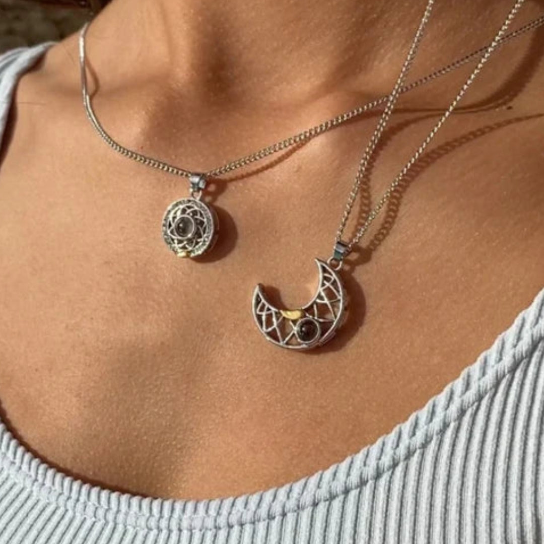 Collares Sol y Luna (Par)